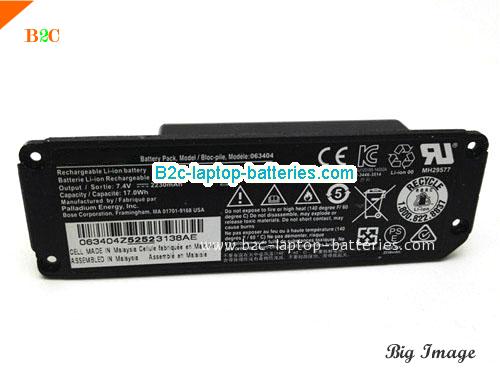 BOSE 063404 Battery 2230mAh, 17Wh  7.4V  Li-ion