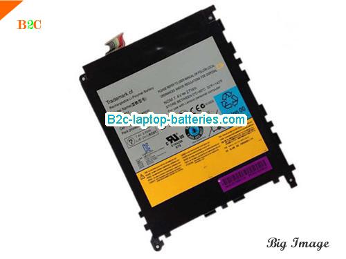 LENOVO IdeaPad K1 Tablet PC Battery 2500mAh, 27Wh  7.4V Black Li-ion