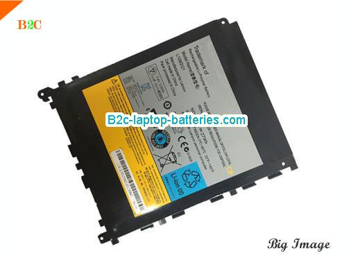 LENOVO IdeaPad Tablet K1 Battery 3700mAh, 27Wh  7.4V Black Li-Polymer