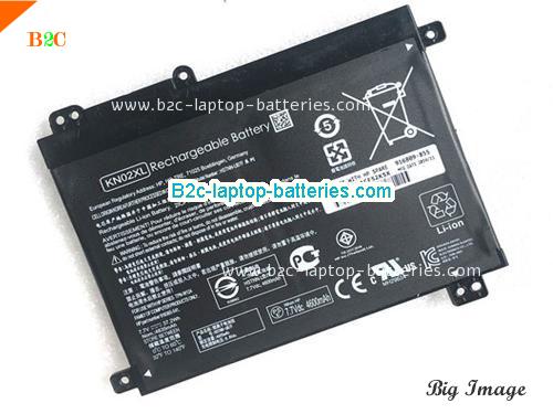 HP Pavilion X360 11-ad100tu Battery 4600mAh, 37Wh  7.4V Black Li-ion