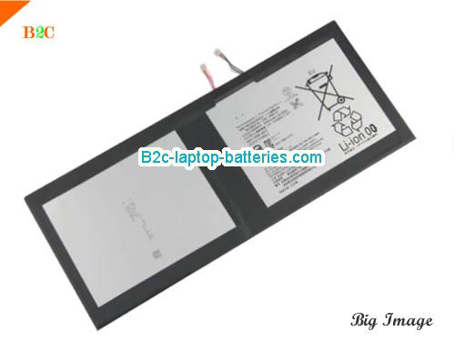 SONY Xperia Z4 Tablet Battery 6000mAh, 22.8Wh  3.8V Black Li-Polymer