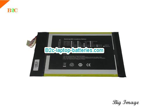 JUMPER QT31150165P Battery 5000mAh, 38Wh  7.6V Black Li-Polymer