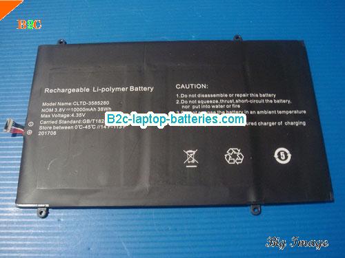 CHUWI CLTD3585280 Battery 10000mAh, 38Wh  3.8V Black Li-Polymer