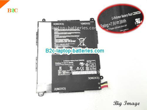 ASUS C21N1326 Battery 5066mAh, 38Wh  7.5V Black Li-ion