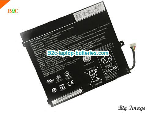ACER Interruptor SW5-017-17BU Battery 7540mAh, 28Wh  3.75V Black Li-ion