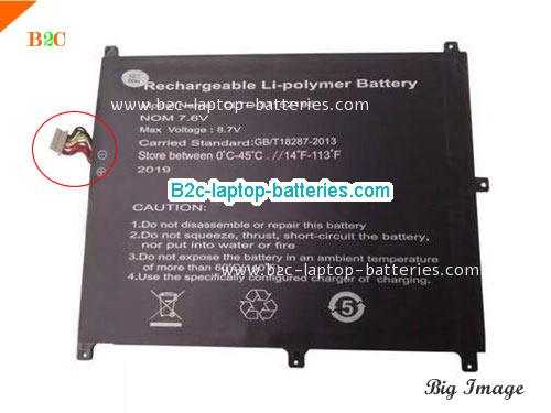 CHUWI N4100 Battery 5000mAh, 38Wh  7.6V Black Li-Polymer