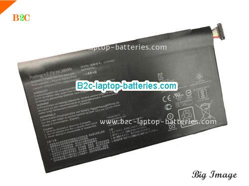 ASUS C101PA-3J Battery 4940mAh, 38Wh  7.7V Black Li-Polymer