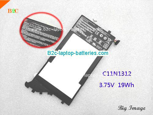 ASUS C11N1312 Battery 4920mAh, 19Wh  3.75V Black Li-ion