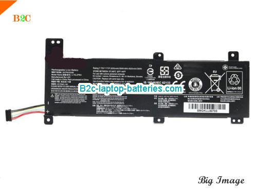 LENOVO IdeaPad 310-14ISK Battery 5055mAh, 39Wh  7.72V Black Li-Polymer