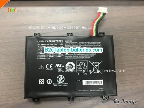 XPLORE SMP-BOBCACLL4 Battery 5300mAh, 39.22Wh  7.4V Black Li-Polymer