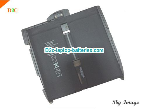 APPLE IPAD A1315 Battery 6600mAh, 24.8Wh  3.75V Black Li-Polymer