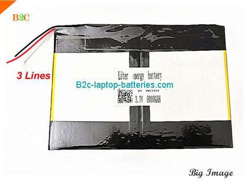 TECLAST 3296180 Battery 8000mAh, 29.6Wh  3.7V Sliver Li-Polymer