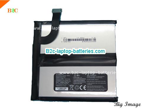 GPD 6547932S Battery 4600mAh, 34.96Wh  7.6V Sliver Li-Polymer