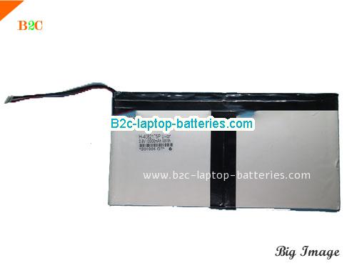 OTHER H-4082175P Battery 10000mAh, 38Wh  3.8V Sliver Li-Polymer