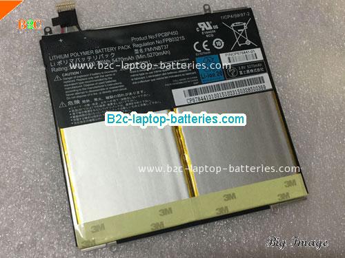 FUJITSU FPB0321S Battery 5470mAh, 20.78Wh  3.8V Sliver Li-Polymer