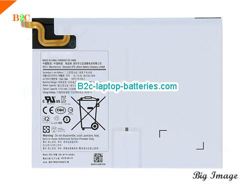 SAMSUNG Galaxy Tab A T515 Battery 6150mAh, 23.68Wh  3.85V White Li-Polymer