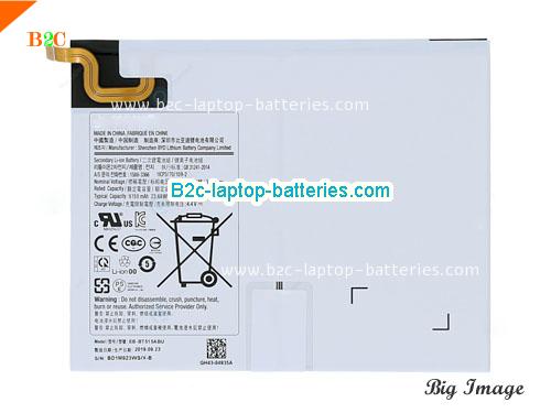 SAMSUNG Galaxy Tab A T515 Battery 6150mAh, 23.68Wh  3.85V White Li-Polymer