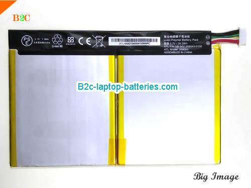 SONY S023590A30100 Battery 7880mAh, 29.2Wh  3.7V White Li-Polymer