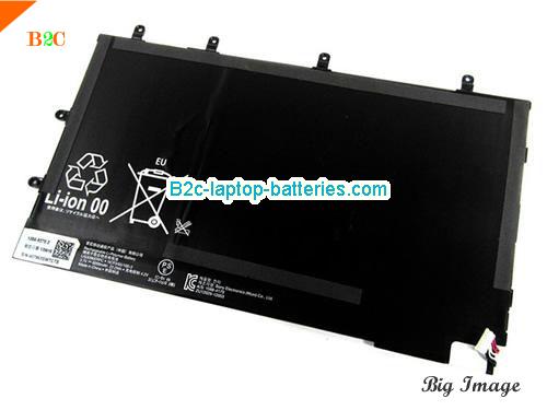 SONY Sony Xperia Z Tablet Battery 6000mAh, 22.2Wh  3.7V Black Li-ion