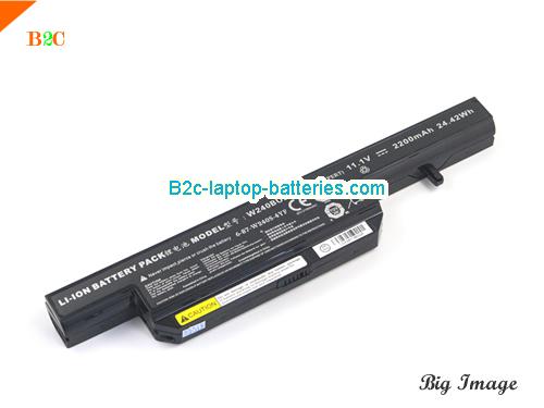 CLEVO NB320 Battery 2200mAh, 24.42Wh  11.1V Black Li-ion