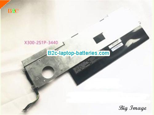 HASEE X300-2S1P-3440 Battery 3440mAh, 25.45Wh  7.4V Black Li-Polymer