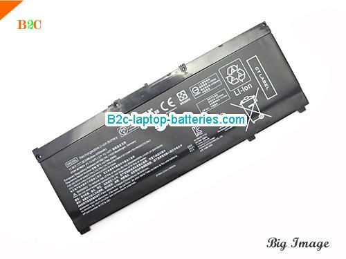 HP Pavilion Gaming 17-cd0200 Battery 4550mAh, 52.5Wh  11.55V Black Li-Polymer