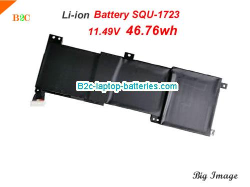 AORUS 15-WA Battery 4070mAh, 46.76Wh  11.49V Black Li-Polymer