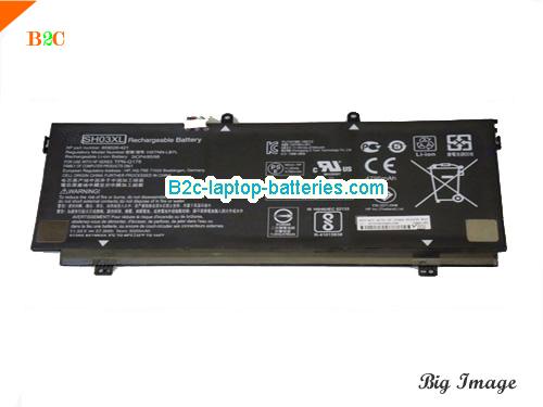 HP Spectre X360 13T-AC000 Battery 5020mAh, 57.9Wh  11.55V Black Li-Polymer