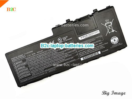 PANASONIC CF-VZSUOQW Battery 2600mAh, 30Wh  11.4V Black Li-Polymer