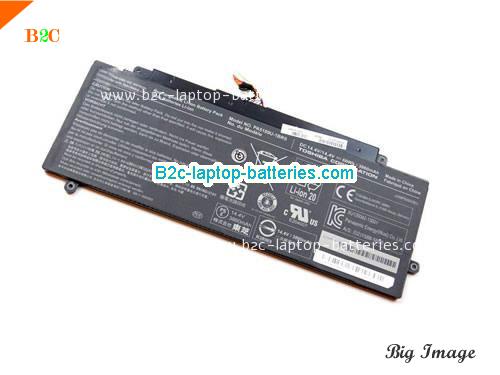 TOSHIBA Satellite Radius PP55W-B5318D Battery 3060mAh, 60Wh  10.8V Black Li-ion