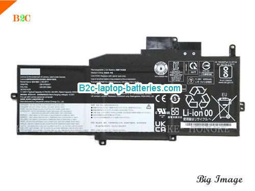 LENOVO ThinkPad X1 Nano Gen 1-20UQ001DPB Battery 4170mAh, 48.2Wh  11.58V Black Li-Polymer