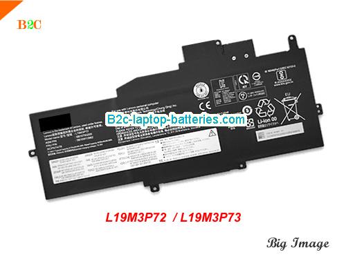 LENOVO ThinkPad X1 Nano Gen 1-20UN000WPB Battery 4170mAh, 48.2Wh  11.58V Black Li-Polymer