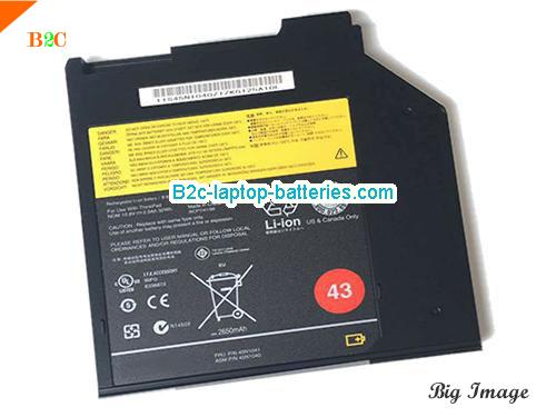 LENOVO ThinkPad T60P Battery 2900mAh, 32Wh , 2.9Ah 10.8V Black Li-ion