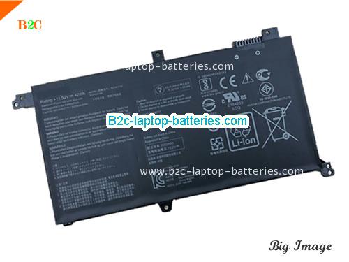 ASUS F571GT-BQ379 Battery 3727mAh, 42Wh  11.52V Black Li-Polymer