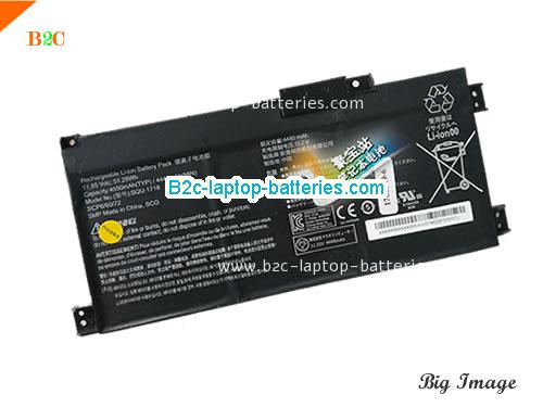 ACER 3ICP6/60/72 Battery 4550mAh, 52Wh  11.55V Black Li-Polymer