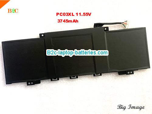 HP Pavilion X360 14-DY0003NS Battery 3745mAh, 43.3Wh  11.55V Black Li-Polymer