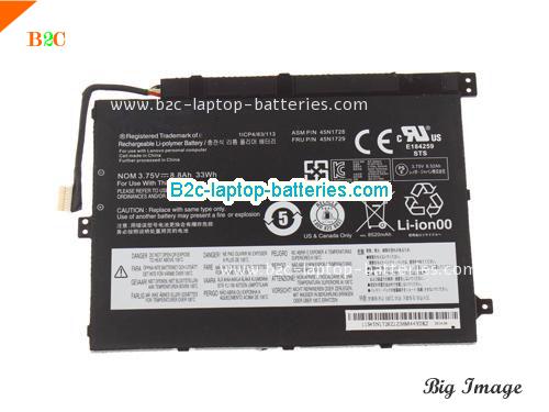 LENOVO 45N1732 Battery 33Wh, 8.8Ah 3.75V Black Li-ion