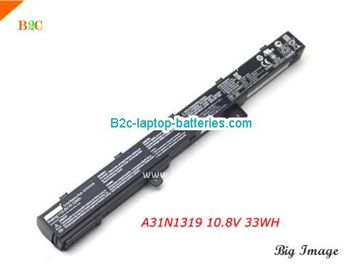 ASUS X551MAV Battery 33mAh 10.8V Black Li-ion