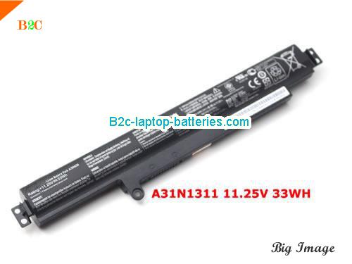 ASUS VivoBook X102BA-BH41T Battery 33Wh 11.25V Black Li-ion