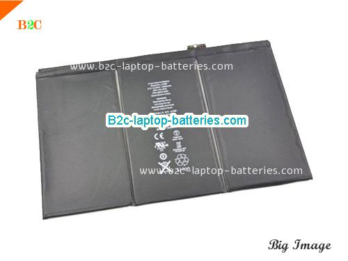 APPLE IPAD 3 Battery 43Wh, 11.56Ah 3.7V Black Li-ion