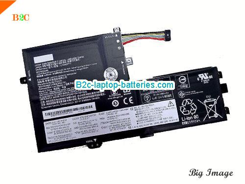LENOVO Ideapad S340-14IWL Battery 4610mAh, 52.5Wh  11.4V Black Li-Polymer