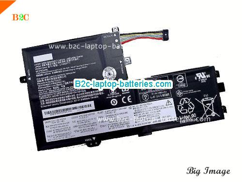 LENOVO IdeaPad S340-15API Battery 4610mAh, 52.5Wh  11.4V Black Li-Polymer