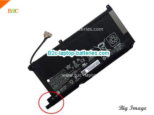 HP Pavilion 15-dk0400 Battery 4323mAh, 52.5Wh  11.55V Black Li-Polymer