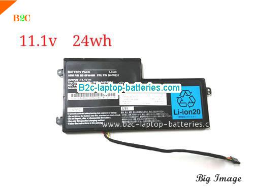 NEC FRU 00HW031 Battery 2090mAh, 24Wh  11.1V Black Li-ion