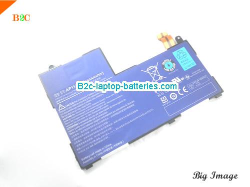 ACER AP11A8F(XXXXXX/XX) Battery 6700mAh, 24Wh  3.7V Blue Li-Polymer