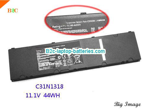ASUS PU31L Battery 4000mAh, 44Wh  11.1V Black Li-ion