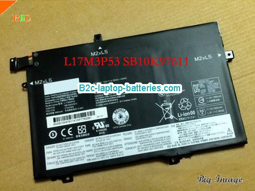 LENOVO E580 Battery 4080mAh 11.1V Black Li-Polymer