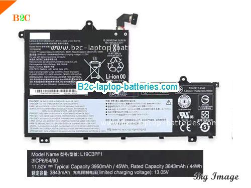 LENOVO L19C3PF1 Battery 3950mAh, 45Wh  11.52V Black Li-Polymer