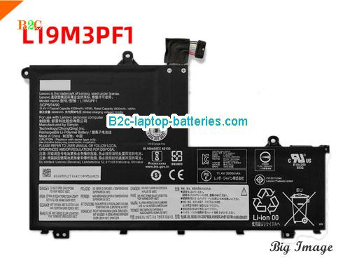 LENOVO ThinkBook 14 20RV000GCD Battery 4000mAh, 45Wh  11.4V Black Li-Polymer