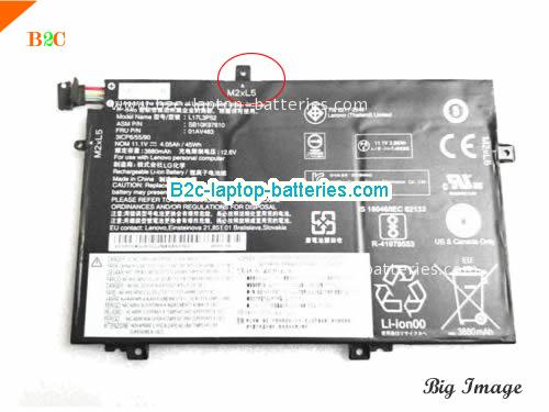 LENOVO 5B10W13894 Battery 4050mAh, 45Wh  11.1V Black Li-ion